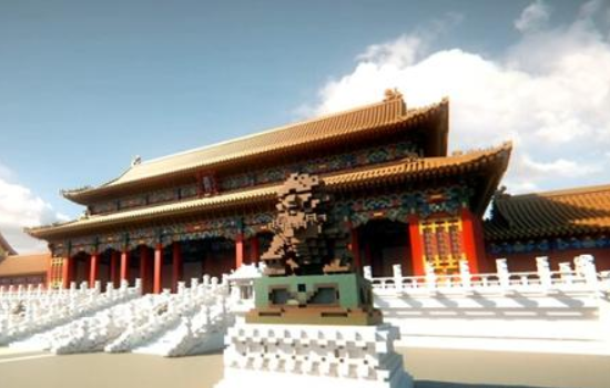 我的世界民间大神 完美还原紫禁城故宫,令玩家们膜拜大佬